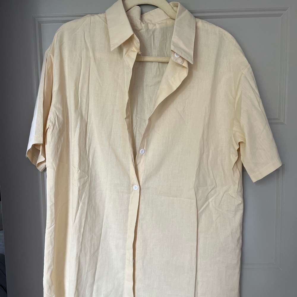 Linen Button Up Shirt